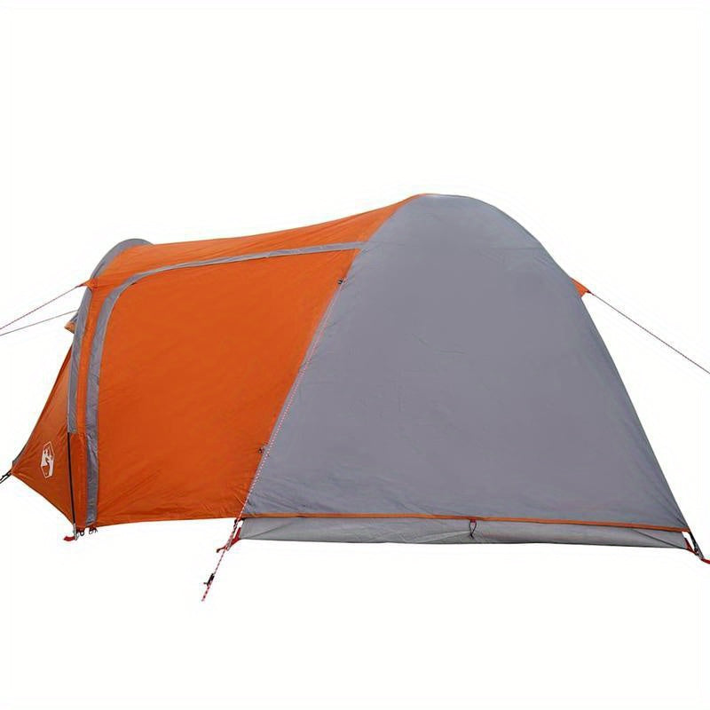 Dome Tent with Roof and Storage with Air Vent Gray and Orange Removable Temporary Outdoor Available in All Seasons