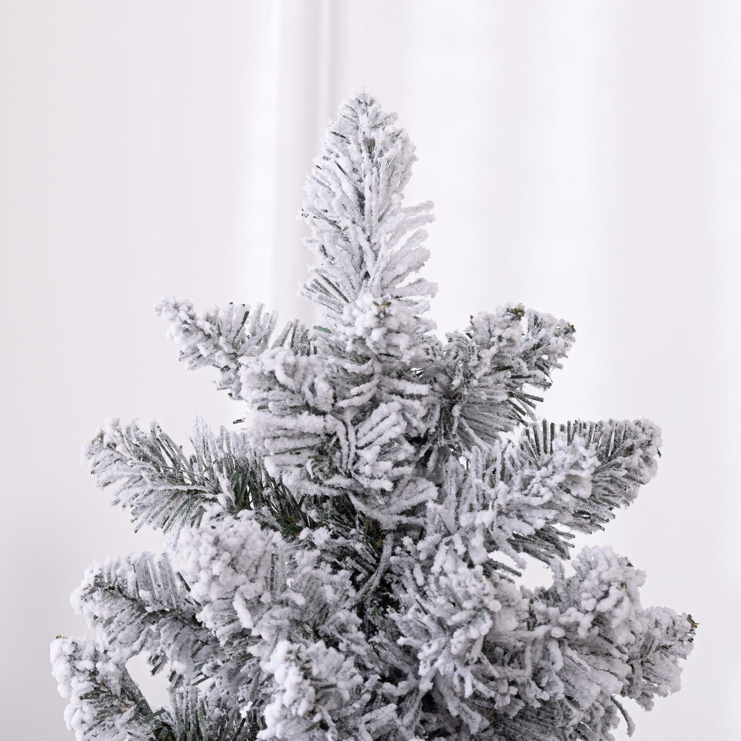 Kunstkerstboom – Nepkerstboom – Kerstboom Kunst – Sfeerverlichting Boom – 180 cm Groen – Geïntegreerde LED Verlichting – Brandvertragend Metalen Voet