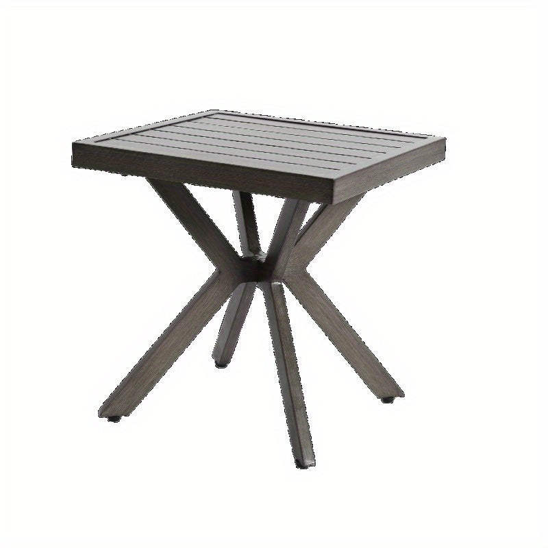 Aluminium Bijzettafel – Tafel – Bijzettafeltje – Bijzettafeltje Rond – Bijzettafel Vierkant – Weerbestendig – Lichtgewicht