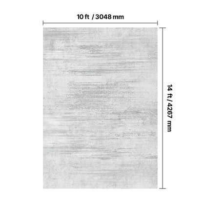 Vloerkleed – Tapijt – Lopertapijt – Karpet – Interieurkleed – Modern Grijs – Groot Formaat 300x420 cm – Anti-Slip en Scheurvast Polyester