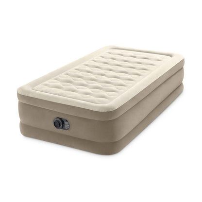 Luchtbed – Opblaasbaar Bed – Slaapmat – Luchtmatras – Opblaasbed – Ingebouwde Elektrische Pomp – 191x99x46 cm – Fiber-Tech & Dura-Beam Technologie