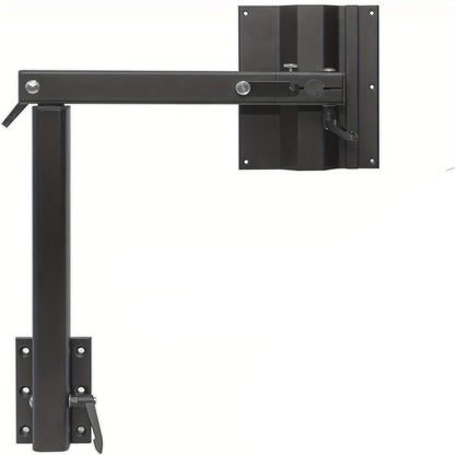 Tafelpoot – Kampeertafel Poot – Caravan Tafelbeen – Vouwtafel Poot – Opklapbare Tafelpoot – Aluminium – 360° Draaibaar – Inklapbaar – Verstelbare Hoogte – Zwart – Ruimtebesparend – Stevig 45,36 kg Draagvermogen