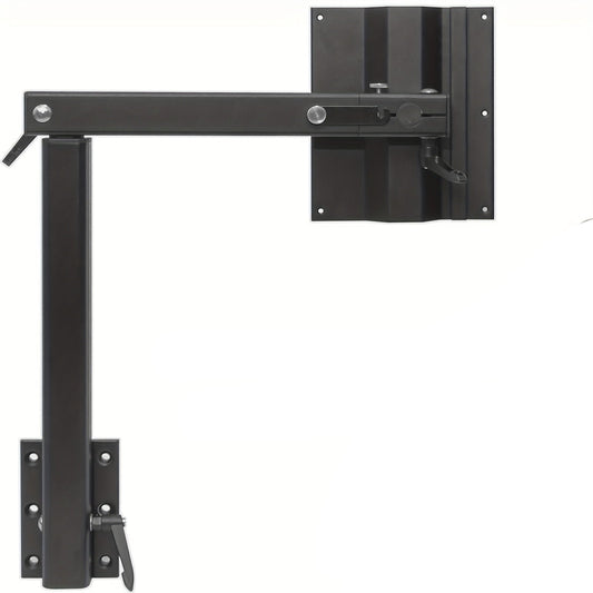 Tafelpoot – Kampeertafel Poot – Caravan Tafelbeen – Vouwtafel Poot – Opklapbare Tafelpoot – Aluminium – 360° Draaibaar – Inklapbaar – Verstelbare Hoogte – Zwart – Ruimtebesparend – Stevig 45,36 kg Draagvermogen