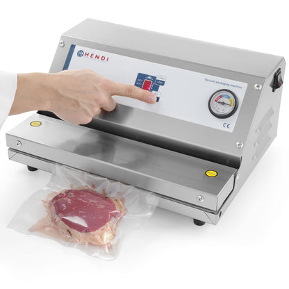 Vacuümzakken sealer – Vacuüm verpakkingsmachine – Zakken sealer – Voedselverpakker – Vacuüm opbergzakken – Stalen behuizing – Digitale bediening met instelbare laseertijd