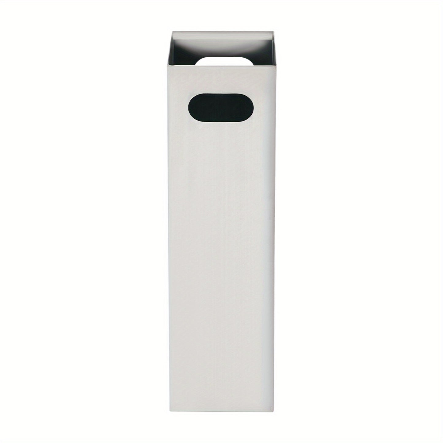 Outdoor/ Standing Cigarette Butt Disposal - Heavy-Duty Stainless Ashtray with Open-Top Design & Hygienic Ash Collector, Self-Standing Cigarette Bin for Public Spaces, Parks, Bars, Restaurants - Easy-Clean (No Required