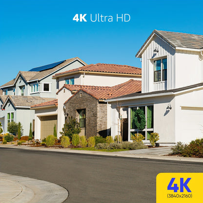 4K Beveiligingssysteem – Videoregistratie – Bewakingscamera – DVR Recorder – Hybrid Camera Systeem – 8 Kanaals – Smart Bewegingsdetectie – 1TB Opslag