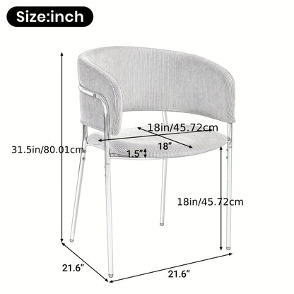 Eetkamerstoelen – Stoelen – Bamboestoelen – Dining Chairs – Bureaustoelen – Set van 4 – Modern Grijs – Zachte Kussens – Duurzaam Bamboe – Comfortabel & Ruimtebesparend