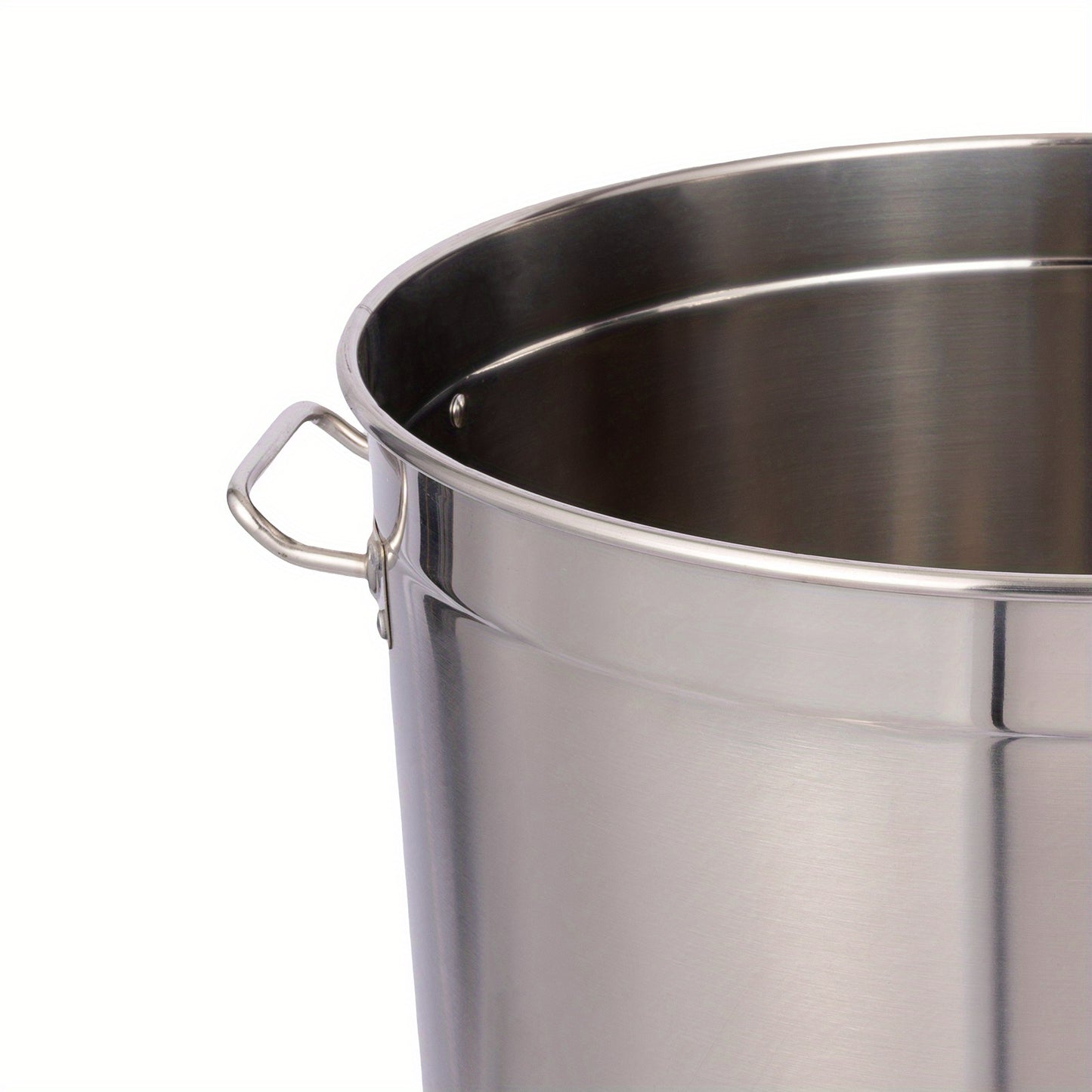 Soepketel – Soeppot – Kookpot – Stoofpan – Grote Pan – Roestvrij Staal 304 – 98 Liter Inhoud - QUORE