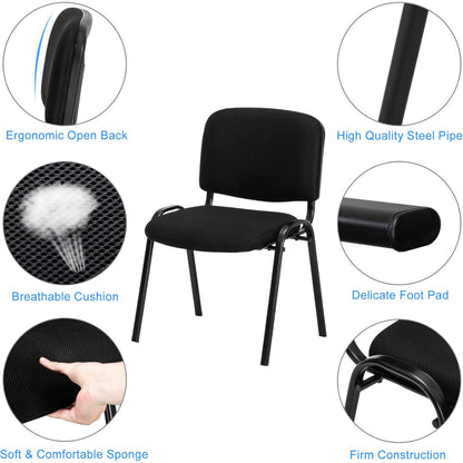Stoelen – Eetkamerstoelen – Kantoorstoelen – Vergaderstoelen – Wachtruimte Stoelen – Stapelbaar – Ademend Mesh – Lichtgewicht Metalen Frame