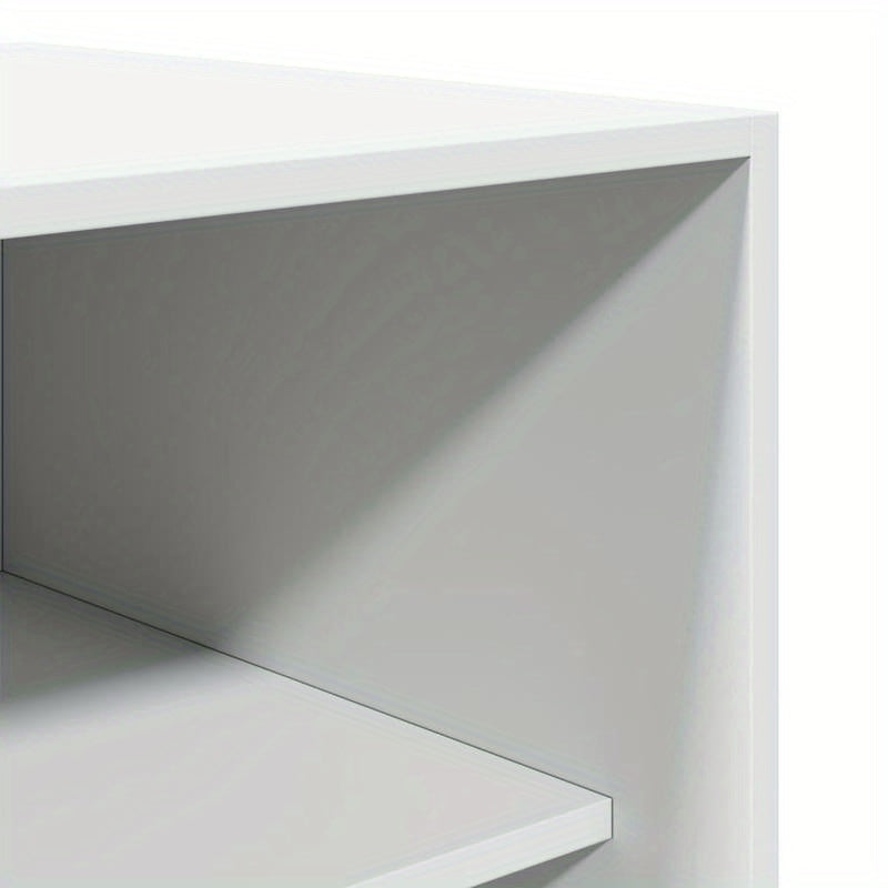 Classic White Wooden Wardrobe - 50x50x200cm, Freestanding Storage Organizer with Ample Hanging Space for Clothes and Accessories, Ideal for Bedroom or Dorm Room, Clothing Organization|Modern Aesthetic|Wooden Construction, Clo
