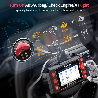 OBD2 Scanner – Diagnoseapparaat – Auto Scan Tool – Foutcode Lezer – ECU Diagnostiek – Bidirectionele Test – Zonder Batterij – Levenslange Gratis Updates