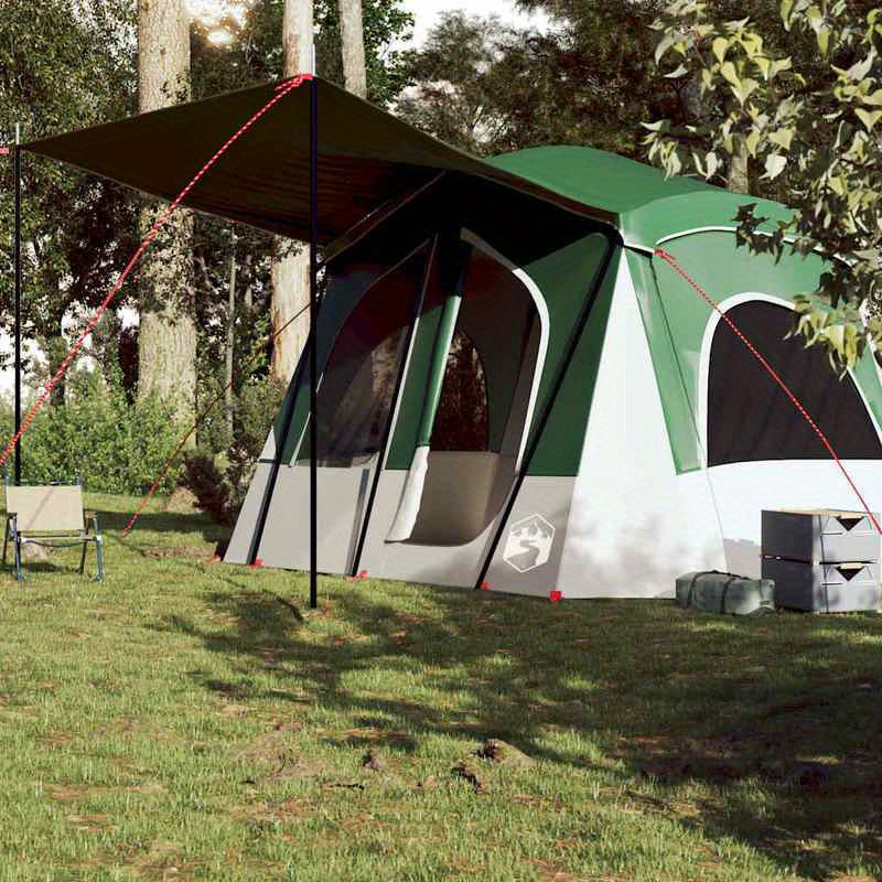 Tent – Kampeertent – Familietent – Koepeltent – Tunneltent – 5 Persoons – Sterk Glasvezel Frame – Waterafstotend Polyester