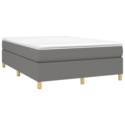 Modern Minimalist Bed Frame - Heavy-Duty Wooden Platform Bed with Easy Assembly, No Mattress Included - Space-Saving Design for Small Bedrooms - Ideal for Apartments, Dorms, Studios - Mattress Compatible (140x200cm/ 55x79in)