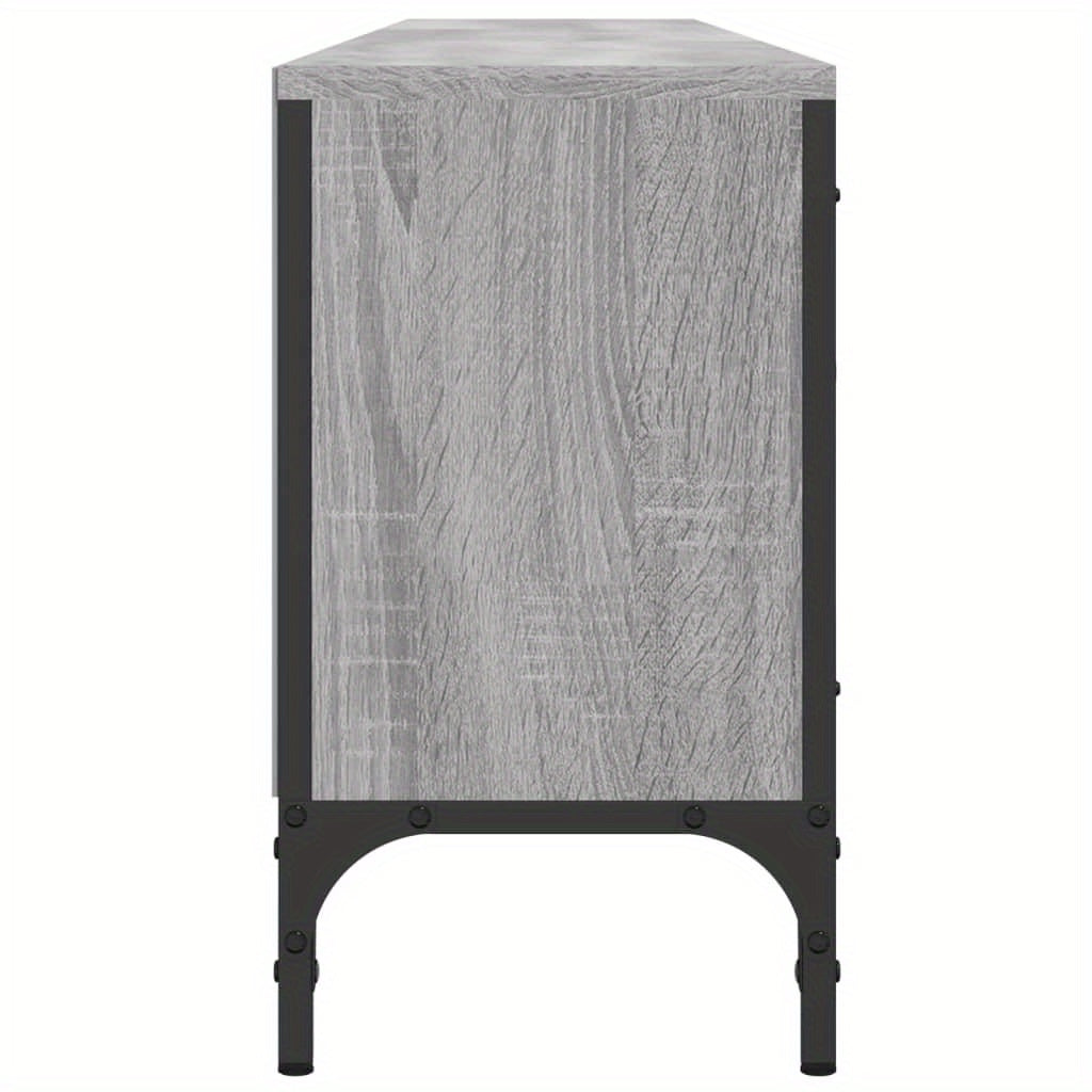 TV-kast – Tv-meubel – TV-dressoir – Mediameubel – Tv-standaard – Grijs Sonoma – Ruime Lade – Hoogwaardig Gefabriceerd Hout