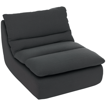 Fauteuil – Stoel – Lounge Stoel – Zitstoel – Leunstoel – Modern Design – Zachte Foamvulling – Verstelbare Rugleuning