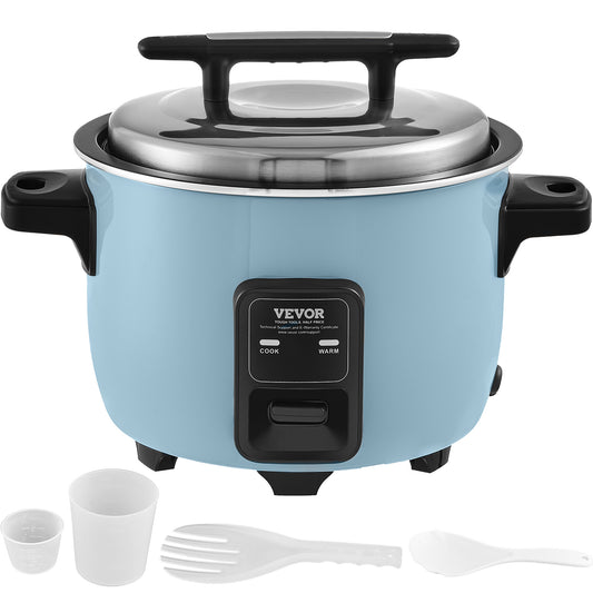 Rijstkoker – Rice Cooker – Elektrische Rijstkoker – Rijstpan – Multicooker – 10 Liter – RVS Behuizing – 1450 Watt Warmhoudfunctie