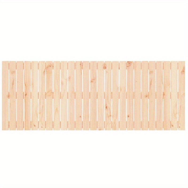 Hoofdbord – Houten Hoofdeinde – Bed Hoofdbord – Bedframe Hoofdbord – Slaapkamer Hoofdsteun – Bruin – Massief Hardhout – Strak Design – 160x60 cm