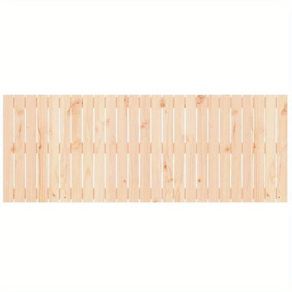Hoofdbord – Houten Hoofdeinde – Bed Hoofdbord – Bedframe Hoofdbord – Slaapkamer Hoofdsteun – Bruin – Massief Hardhout – Strak Design – 160x60 cm
