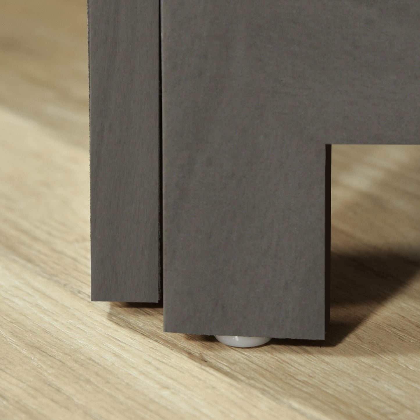Kamerverdelerscherm – Kamerscherm – Roomdivider – Scheidingswand – Paravent – 4 Panelen – Paulownia Hout – Inclusief 3 Planken – Inklapbaar – Grijs
