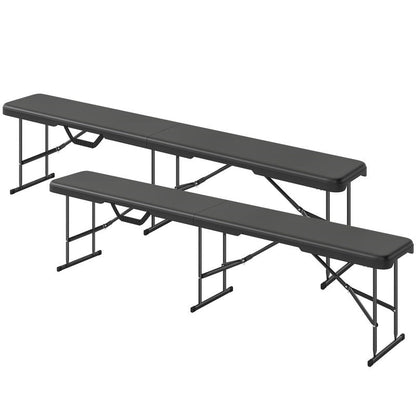 Campingbank – Outdoor Bank – Kampeerbank – Tuinbank – Picknickbank – Draagvermogen 240 kg – Lichtgewicht & Robuust A-frame