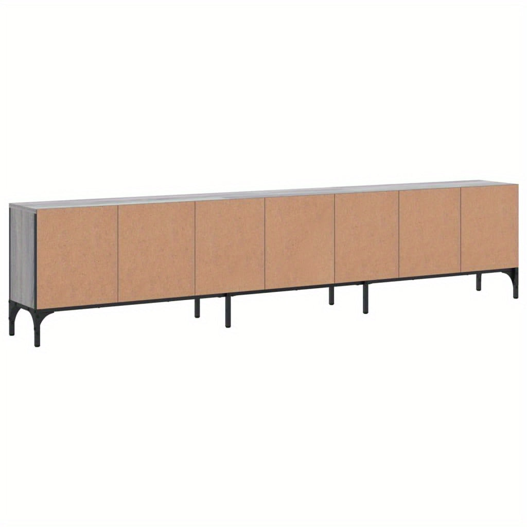 TV-kast – Tv-meubel – TV-dressoir – Mediameubel – Tv-standaard – Grijs Sonoma – Ruime Lade – Hoogwaardig Gefabriceerd Hout