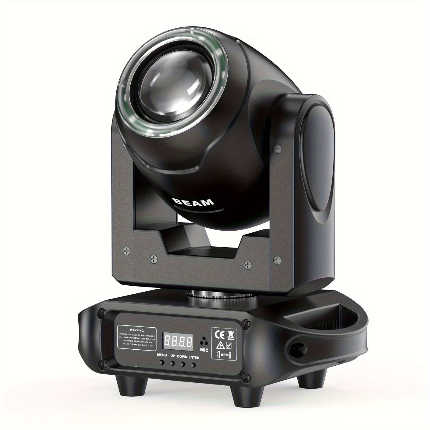 150W LED Moving Head – Effectlamp – Podiumverlichting – Lichtshow Lamp – Theaterlicht – 16 Prisma's – DMX 512 Bedienbaar
