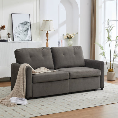 Bankstel – 2-zitsbank – Loveseat – Zitbank – Compacte Sofa – Met Opbergruimte – Metalen Frame – Eenvoudig Schoon Te Maken