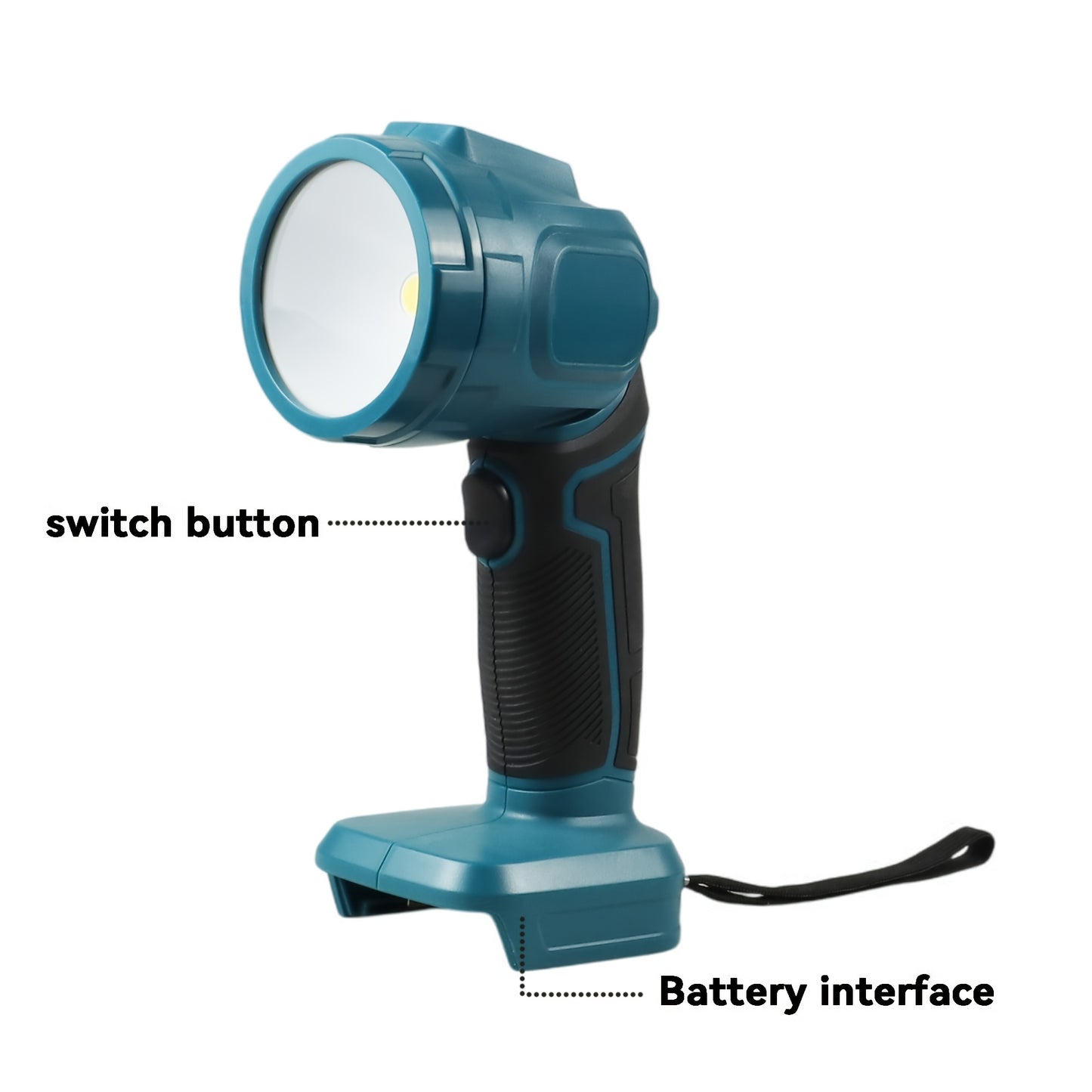 5-in-1 Elektrisch Gereedschap – Boorhamer – Slagschroevendraaier – Haakse Slijper – Elektrische Moersleutel – Snoerloos – Brushless Motor – 2x 4000 mAh Batterijen – Blauw