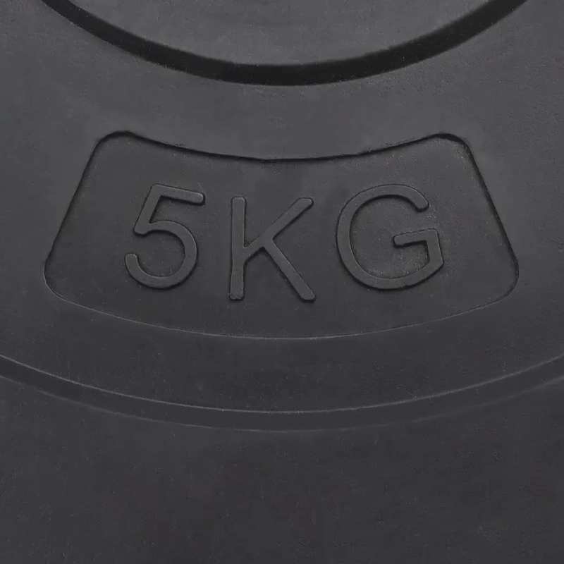 Gewichtschijven Cement – Gewichtsplaten – Halterschijven – Trainingsgewichten – Fitnessgewichten – Set 6 Stuks 30 kg – Duurzaam Cementmateriaal – Ideaal Voor Krachttraining