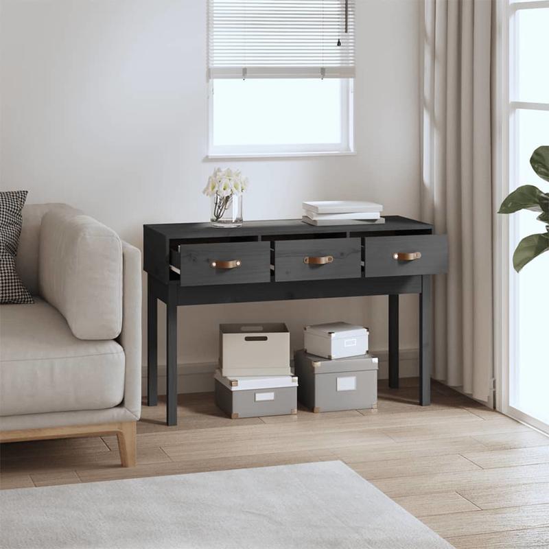 [1pc Wooden Sideboard Storage Cabinet] 1pc Wandtafel Wooden Sideboard Storage Cabinet, 114x40x75 cm, Solid Teak Wood, Freestanding Shelving Unit for Various Rooms, No Metal Braces, Standing Shelf, Standing Shelf