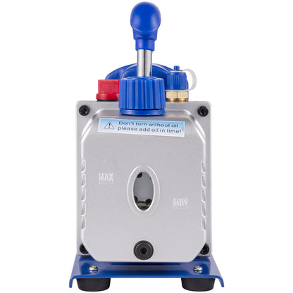 Vacuümpomp – Vacuümpompset – Vacuümpomp Kit – Vacuümsysteem – Vacuümkamer – 13 Liter RVS Kamer – 1/4 HP 3 CFM Motorvermogen