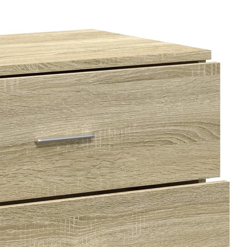 Opbergkast – Opbergmeubel – Kast – Dressoir – Bruin – Set Van 2 – Duurzaam Hardhout – Ruim En Minimalistisch
