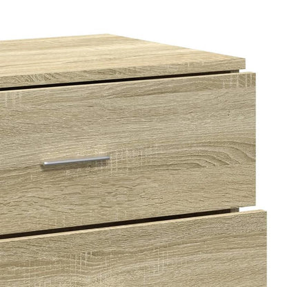 Opbergkast – Opbergmeubel – Kast – Dressoir – Bruin – Set Van 2 – Duurzaam Hardhout – Ruim En Minimalistisch