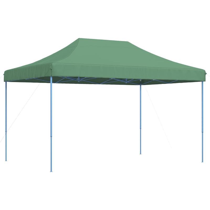 Partytent inklapbaar pop-up 440x292x315cm groen