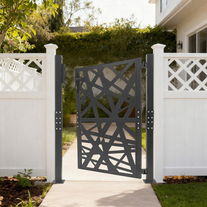 Garden Gate, Outdoor Garden Entrance Gate, Garden Metal Gate