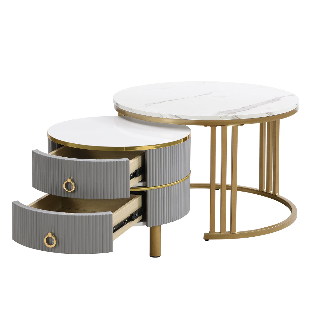 Uitschuifbare Tafel – Bar Tafel – Keukentafel – Koffietafel – Eettafel – 360° Draaibaar – Mat Zwart Metalen Frame