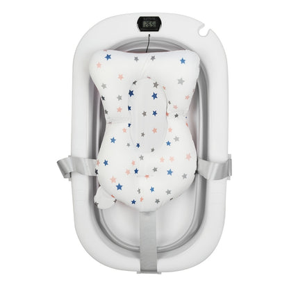 Hondenbadkuip – Opvouwbaar Huisdierenbad – Draagbaar Hondenbad – Badkuip Met Afvoerklep – Wasmand – Ruimtebesparend – 76x45x18 cm – Stevig Waterafstotend PP-Materiaal - Grijs