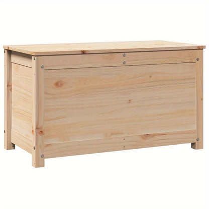 Opbergbox – Opbergdoos – Opbergkist – Houten Box – Opbergbak – Massief Dennenhout – Compacte Afmetingen 80x40x45,5 cm – Stevig & Duurzaam Design