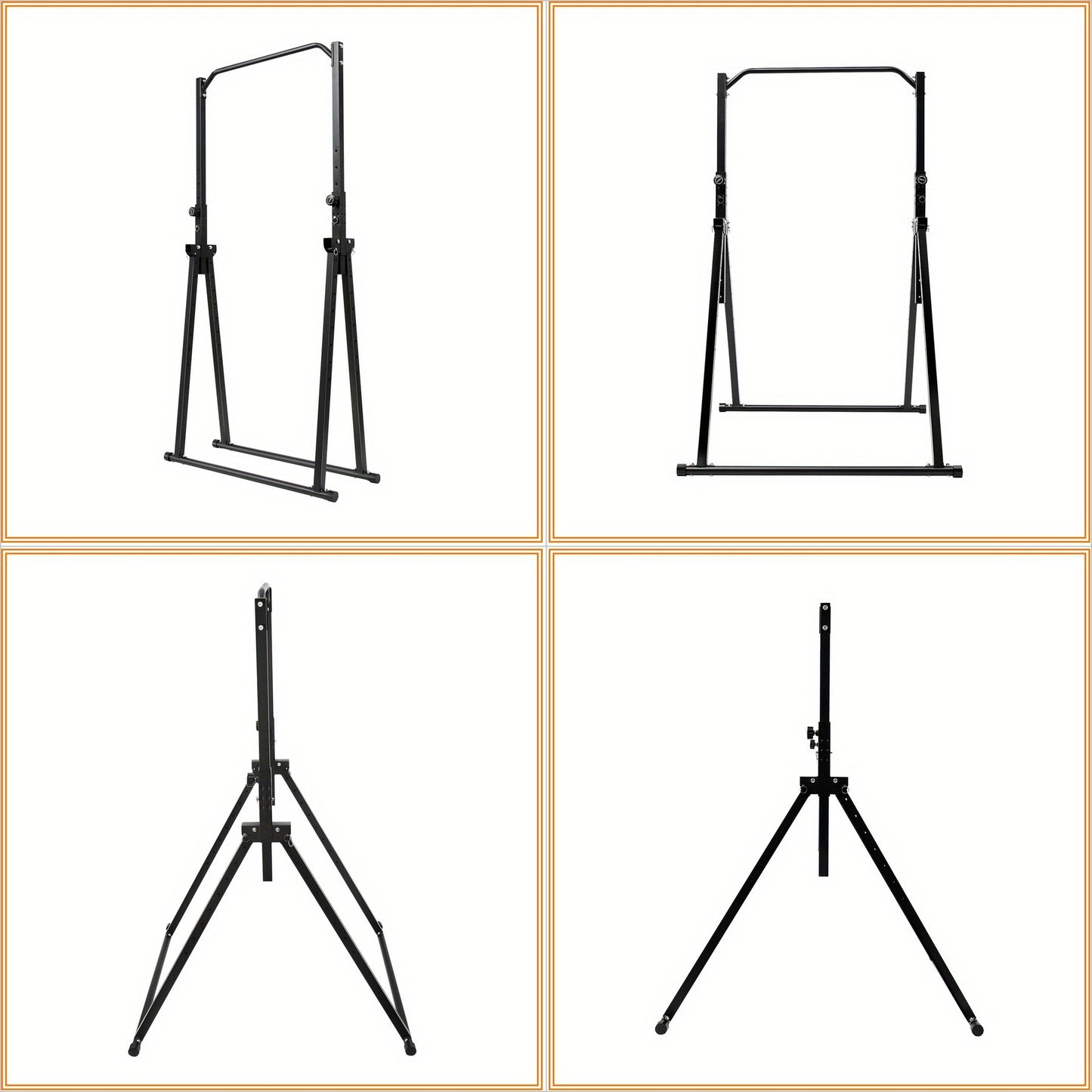 Optrekstang – Pull Up Bar – Chin Up Bar – Wandmontage Stang – Fitness Stang – Verstelbaar 1,75-2,30 m – Hoogwaardig Koolstofstaal – Max. 200 kg Belastbaar