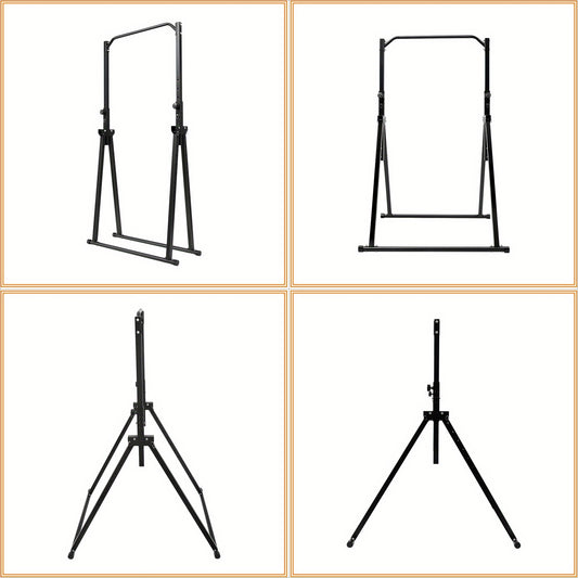 Optrekstang – Pull Up Bar – Chin Up Bar – Wandmontage Stang – Fitness Stang – Verstelbaar 1,75-2,30 m – Hoogwaardig Koolstofstaal – Max. 200 kg Belastbaar