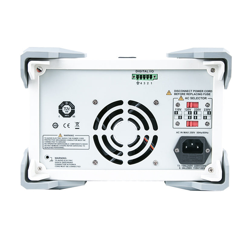 Laboratory Voeding – Laboratorium Stroomvoorziening – DC Voeding – Precisie Voeding – Technische Voeding – Drie Uitgangen – Instelbaar 0-30V 3A – USB Monitoring