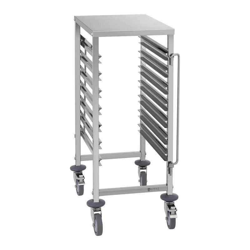 Gastronomic Transport Trolley for 7x GN1/1 Containers, Load Capacity up to 50kg