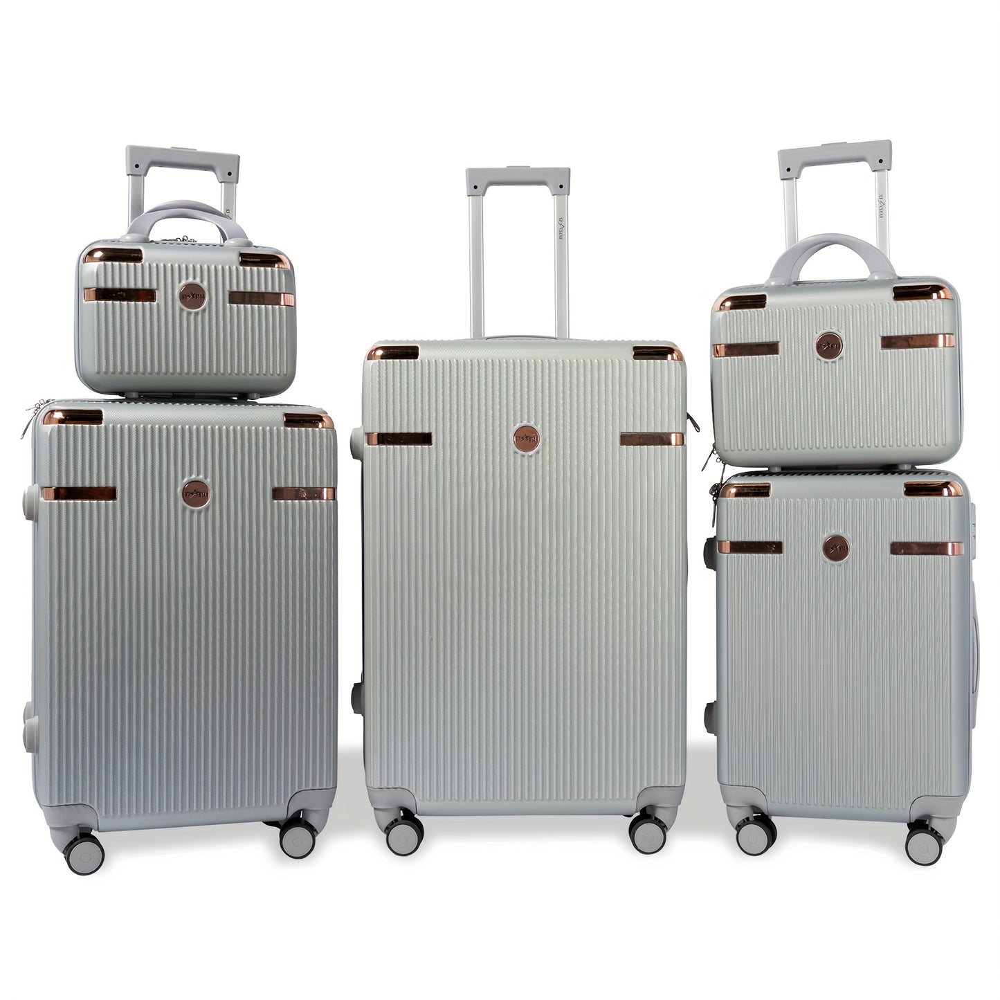 Koffer – Reiskoffer – Handbagage – Trolley – Valies – Hardcase ABS – Aluminium Handvat – 360º Zwenkwielen – Combinatieslot – Diverse Maten 12-28 inch