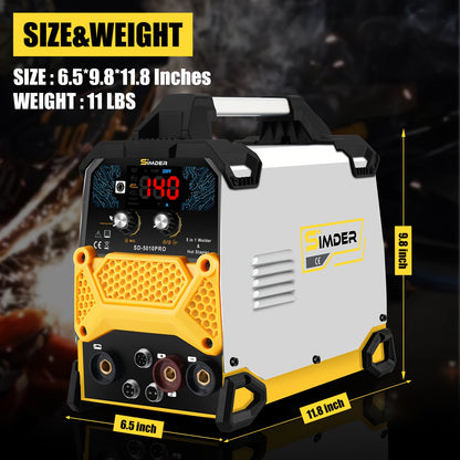 Lasapparaat – Lasmachine – Mig Lasser – Tig Lasser – Kunststof Lasser – 5-in-1 Multifunctioneel – Snel Opwarmend Tot 600°C