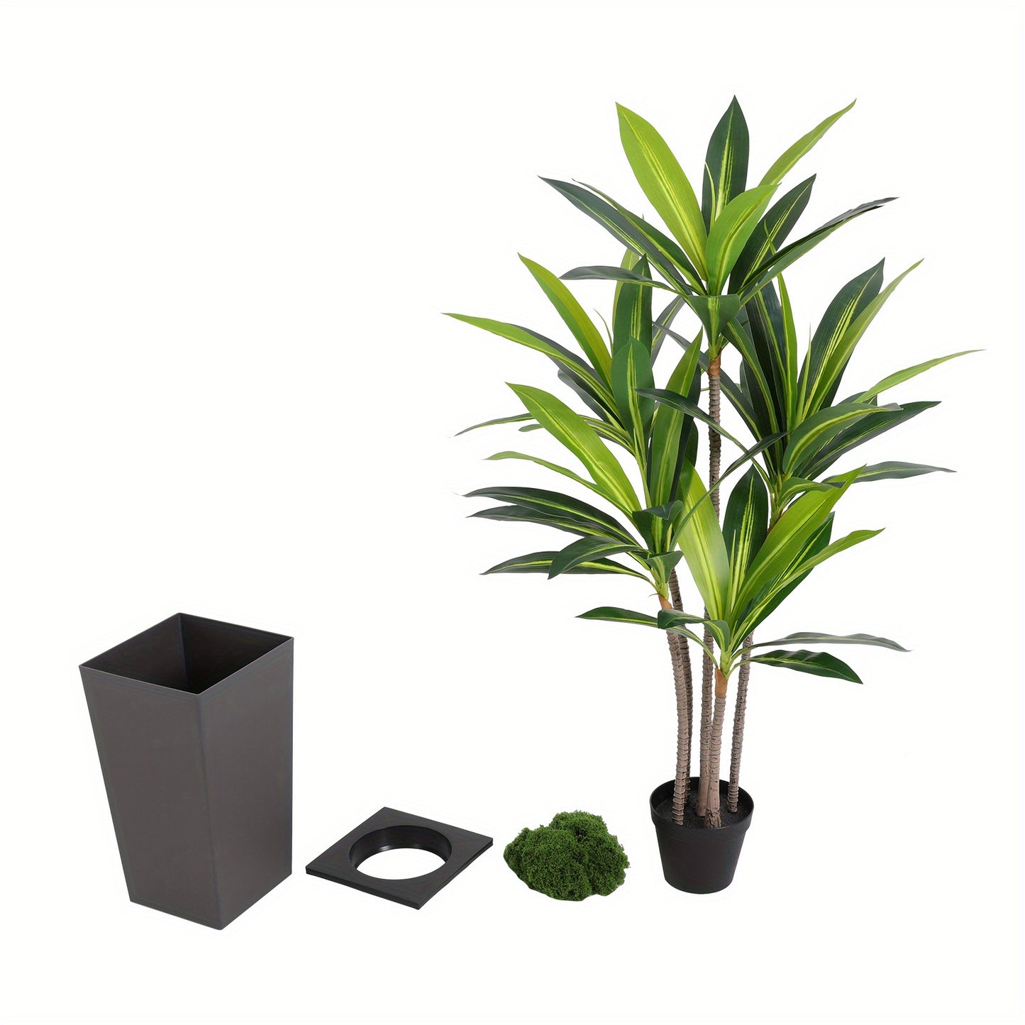Kunstplant Agave – Nepplant Vetplant Kamerplant Potplant – 152,4 cm Hoog – Duurzaam PE Kunststof – Onderhoudsvriendelijk & Natuurgetrouw