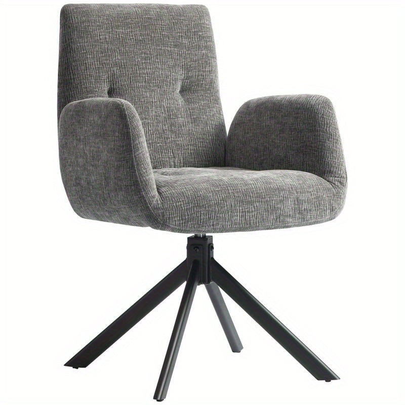 Draaifauteuil – Fauteuil – Relaxstoel – Leunstoel – Zithoekstoel – Ergonomisch Design – Zachte Foam Vulling