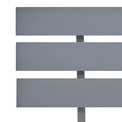 Bedframe – Massief Houten Bed – Grenen Bed – Tweepersoonsbed – Slaapbank – 180x200 cm – Massief Grenenhout – Tijdloos Grijs