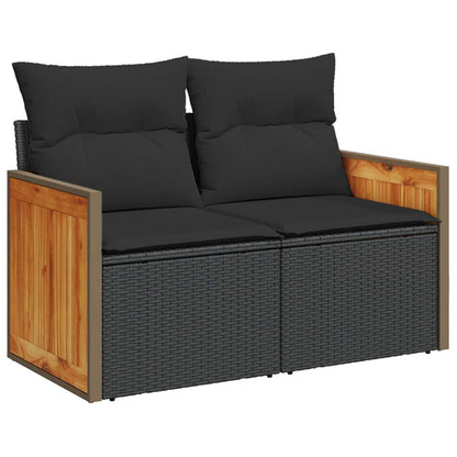 Tuinbank – Buitenbank – Loungeset – Tuinmeubel – Zitbank – 5-zits – Weerbestendig Poly Rattan – Modulair Ontwerp