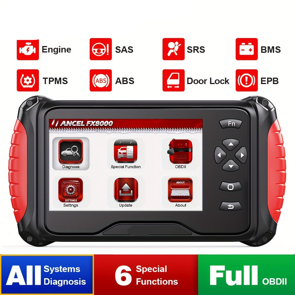 OBD2 Scanner – Autodiagnose Tool – Foutcode Lezer – Diagnose Scanner – Auto Diagnostiek – 3 Resetfuncties – Levenslange Gratis Updates