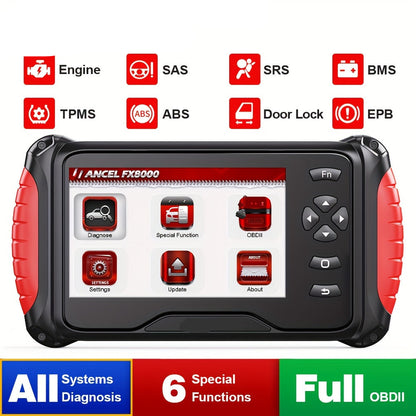 OBD2 Scanner – Autodiagnose Tool – Foutcode Lezer – Diagnose Scanner – Auto Diagnostiek – 3 Resetfuncties – Levenslange Gratis Updates
